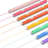 AECHY Colored Drawing Curve Pens  5 curves and 8 colors